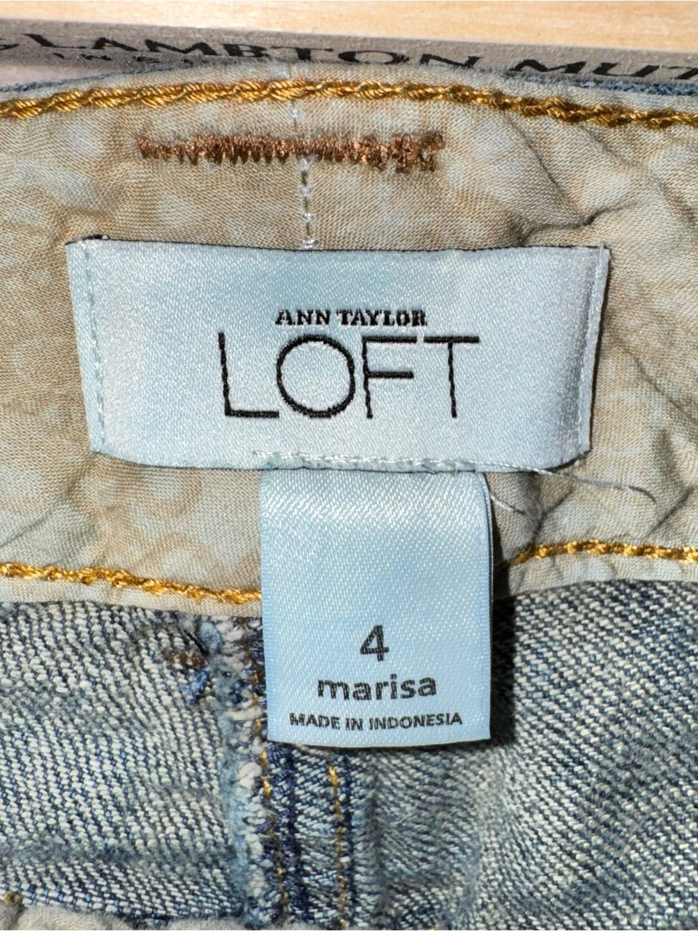 LOFT Blue Cropped Wide-Leg Jeans - Picture 8 of 16